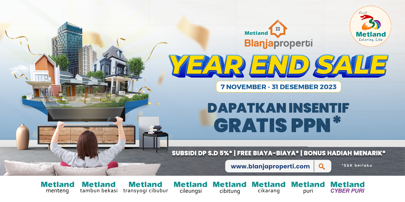 Blanjaproperti Year End Sale